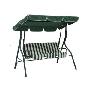 Đồ Nội Thất Ngoài Trời Sân Vườn Giá Rẻ 3 Chỗ Ngồi Đu Ghế Thép Ngoài Trời Treo Đu - Product Image 6