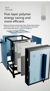 Horno de Cerámica C08H2W, Horno Eléctrico Automático de Temperatura Media y Alta, Equipo de Cerámica para Escuelas y Talleres - Product Image 2