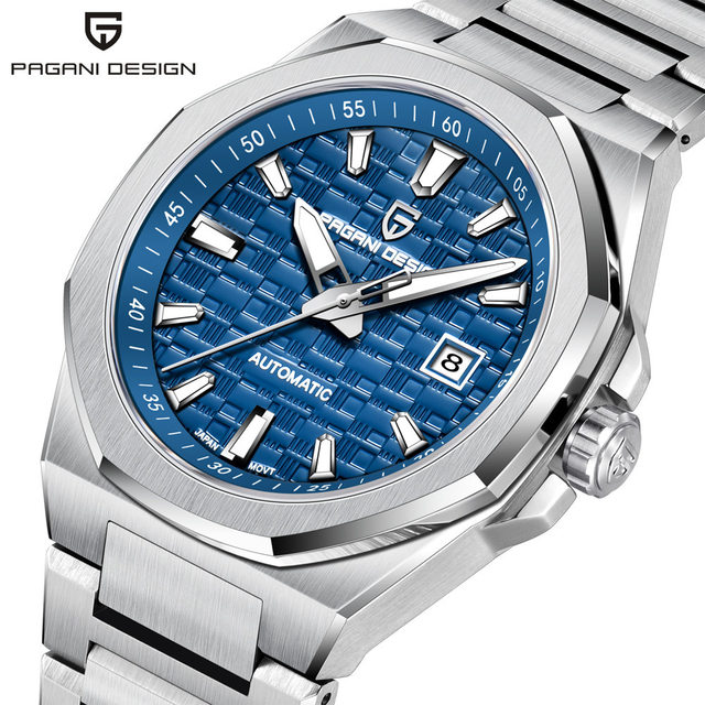 Pagani Design YS023 New Style Japan Movement Men Mechanical Watch 316L Steel Band Luminous Automatic Business Watch Design