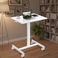 Tables d'appoint modernes en métal réglables en hauteur, table pour ordinateur portable dans le salon, table personnalisée pour la maison, table d'écriture pour ordinateur portable, table de chevet