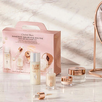 Boîte de rangement pour produits de soin personnalisés, emballage en carton ondulé rigide, collection de cosmétiques, boîte cadeau, décoration avec ruban, gaufrage, imperméable