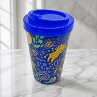 Vente flash : Tasse à café en PP écologique sans BPA de 15 oz avec design lenticulaire 3D, couvercle premium et paille pour la rentrée scolaire