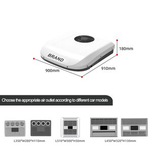 24V điện AC Roof-Mounted đậu xe điều hòa không khí 12V/24V Đơn vị cho xe tải & rvs tự động đậu xe điều hòa cho chưa sử dụng xe - Product Image 5