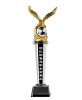 Trophée en cristal d'aigle doré personnalisé, nouveau design, sublimation créative, honneur du cristal