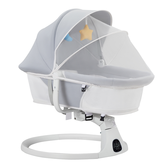 Factory Sale Automatic 5 in 1 Baby Swing Smart Electric Baby Cradle Music Bed Travel Cot Cradle Crib Baby Rocking Chair