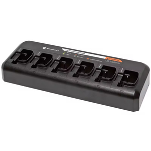 Chargeur multi-unités six voies pour talkie-walkie <span class=keywords><strong>MOTO</strong></span> <span class=keywords><strong>R2</strong></span> DP1400 DEP450 CP200d, compatible PMLN6598B PMLN6588 PMLN6600 PMLN6595 – Nouveauté ! - Product Image 2