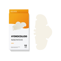 Eelhoe-Patch hydrocolloïde au thé vert bio pour le traitement des points noirs, crème pour le nez