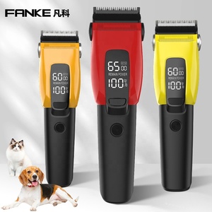FANKE professionale elettrico negozio di animali in acciaio inox animale pecora cane Trimmer capelli con funzione di pulizia pettini - Product Image 1