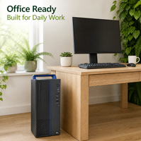 Modul Kerja Kantor Hygon 3350 8 Core 3.0GHz 16GB 256G NVME SSD 2GB Grafis 15L Chassis USB Keyboard Mouse Monitor Unit Lengkap