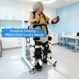 Andador y <span class=keywords><strong>Rollator</strong></span> Robótico Ligero, Plegable y Ajustable para Rehabilitación de Miembros Inferiores con Dispositivo de Asistencia Móvil - Product Image 1