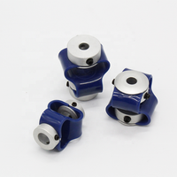 CHBG LS Accouplement rapide flexible à dégagement rapide, type manchon, à contre-pression, à coupe spirale, avec vis de réglage, pour moteur de poutre, à bride d'entraînement en aluminium sur mesure