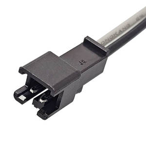 SMP ، مقبس توصيل طرفي 2 دبوس موصل مقبس وصلة مقبس أنثى UL1007 كابل 20AWG - Product Image 3