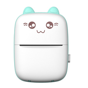 Mini Imprimante d'Autocollants, Imprimante Thermique <span class=keywords><strong>Portable</strong></span> avec 7 Rouleaux de Papier, Imprimante Intelligente Sans Encre Bluetooth Compatible iOS et Android - Product Image 6