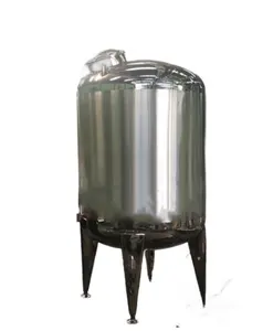 Sanitary Stainless Steel Chemical Storage Equipment Food Corn Vegetable Oils Storage Tank Container With Wheels