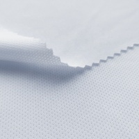 Tissu en maille respirant à séchage rapide 100% polyester, mini œillets, pour t-shirt, vêtements de pêche
