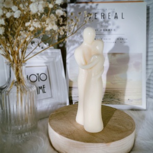 B-5211 <span class=keywords><strong>Amour</strong></span> vie série embrasser amateurs répondre de soja cire Ornements Résine De corps Silicone savon Bougie Moule Aromathérapie <span class=keywords><strong>pour</strong></span> 3D Moule - Product Image 3