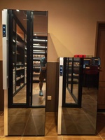 Humidor à cigares électrique DM58 de la série Dark Matter, en cèdre espagnol, vente en gros d'usine (capacité 1800 cigares)