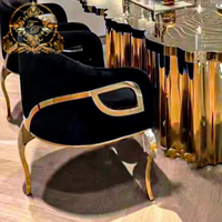 Fauteuils de Mariage de Luxe en Cuir Doré pour Mariés, Fauteuils Royaux d'Intérieur pour Événements, Hôtels, Fêtes et Salons – Offre Spéciale