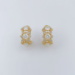 <span class=keywords><strong>Pendientes</strong></span> de Oro Amarillo de 18K con Diamantes Cultivados en Laboratorio, <span class=keywords><strong>Pendientes</strong></span> de Clip con Diamantes Cultivados en Laboratorio, <span class=keywords><strong>Pendientes</strong></span> con Cuentas - Product Image 5