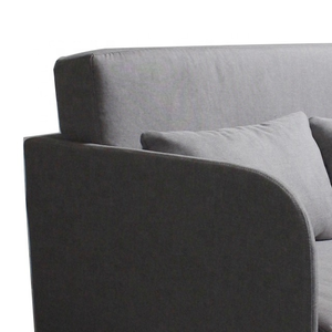 Fauteuil-lit <span class=keywords><strong>convertible</strong></span> moderne et réglable en tissu avec cadre pour chambre ou salon - Product Image 5