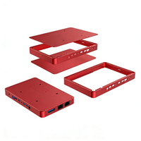 Fabrication sur mesure de pièces métalliques pour boîtiers d'ordinateurs anime, service OEM CNC.