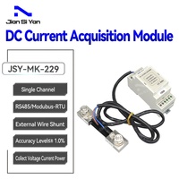 JSY-MK-229 Energy Meter, pengukur tegangan Digital Din Rail, Ammeter Voltmeter kekuatan elektrik DC fase tunggal