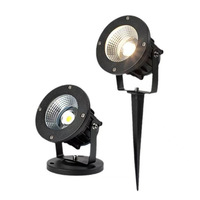 Projecteur LED extérieur en aluminium IP65 à piquer au sol, angle de faisceau 60°, pour arbres, parcs, jardins et pelouses