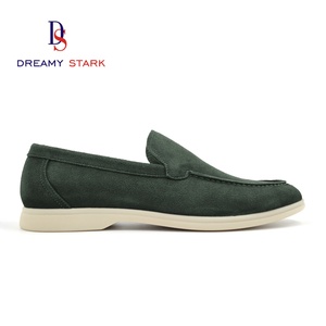 Quality <b>Green</b> <b>Flat</b> Breathable Lace-up Oxford Wedding <b>Shoes</b> Office Business Casual Customizable Colors Soft Texture - Product Image 3