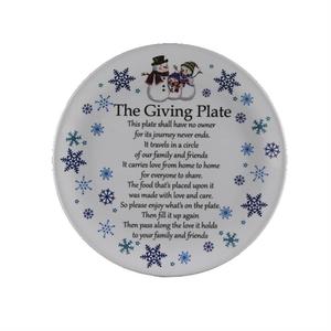 LFGB de Navidad de melamina placa <span class=keywords><strong>Xma</strong></span> es de la placa de la cena - Product Image 2