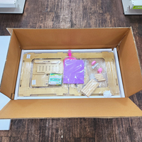 Cage à hamster grande et réglable, avec fermeture push-up, en MDF et acrylique, plateau en bois – Vente en gros usine, prix attractif, ODM & OEM