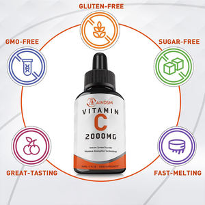 วิตามินซีภูมิคุ้มกันสนับสนุนระบบทางเดินหายใจที่ดีเยี่ยมสำหรับผู้ใหญ่ส่งเสริมการทำงานของเซลล์ - Product Image 4