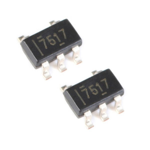 Usemi วงจรรวมควบคุมประตู4A ช่องทางเดียวต่ำของแท้ของแท้ SOT-23-5สำหรับ UCC27517DBVR MOSFET IGBT - Product Image 1