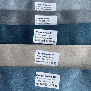 <span class=keywords><strong>Tissu</strong></span> <span class=keywords><strong>occultant</strong></span> jacquard 100 % acrylique 300 g/m², largeur 110 pouces, isolant thermique pour salon et hôtel - Product Image 4