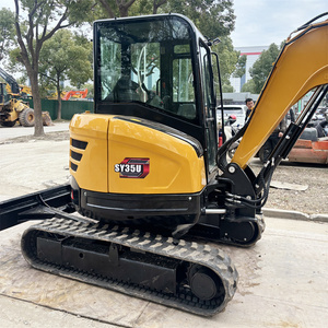 Mini-excavatrice Sany SY35U d'occasion à prix abordable, avec moteur et boîte de vitesses en parfait état de marche, fabriquée en Chine - Product Image 4