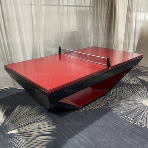 Muebles de lujo para interiores, comedor de madera de roble, <span class=keywords><strong>mesa</strong></span> de billar, diseños modernos, cama de pizarra, <span class=keywords><strong>mesa</strong></span> de billar convertible de 7 pies, y 9 pies 8 pies, tapa de ping <span class=keywords><strong>pong</strong></span> - Product Image 6