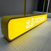 Hongsen Fabriek Aangepaste Menu Light Box Acryl Lichtbak Led Lichtbak Uithangbord