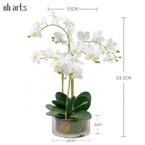 Centros de Mesa con Bola de Flores para Decoración de Bodas, con Orquídeas Blancas, para Decoración Interior y Exterior - Product Image 2