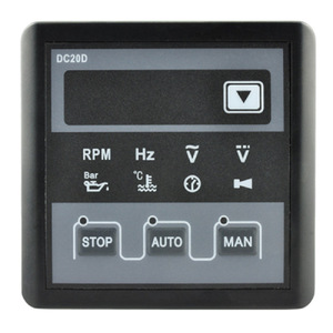 Panel de Control del Generador DC20D, Módulo de Pantalla para Motor Diésel, Monitoreo de RPM, Hz, Temperatura, Modo STOP, AUTO, MAN - Product Image 5