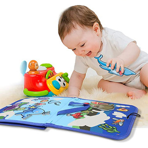Materiais de Ensino e Aprendizagem para Crianças, Desenvolvimento Intelectual, Aprendizagem Precoce, Brinquedos Educacionais Montessori, Quadro de Atividades em Feltro - Product Image 1
