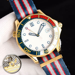 Montre automatique de luxe pour homme 2025, 42 mm, cadran en cristal saphir, résistante à l'eau, lumineuse, lunette unidirectionnelle en alliage - Product Image 1