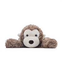 Peluche singe Jimny, jouet mignon, poupée super douce, poupée de nuit, poupée en tissu, cadeau d'anniversaire, polyester, coton PP