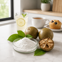 Luo Han Guo Extract Poeder Natuurlijke Zoetstof Monniksvruchten Extract Poeder 20%-98% Mogroside V voor Functionele Voedingsmiddelen & Dranken