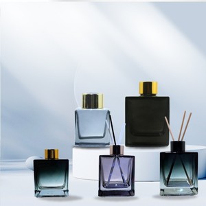 ขวดแก้วกระจายกลิ่นแบบก้านเปล่าพร้อมจุกขวดแก้วขนาด100มล. หรูหรา - Product Image 4