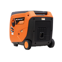 Hwasdan Tragbarer 3,5kW 4kW Leiser Benzin-Inverter-Generator für Haushalt, Notfälle und Baustellen