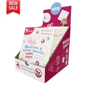 Detersivo in Fogli Ipoallergenico per Bambini, Senza Profumo, per <span class=keywords><strong>Neonati</strong></span>, Lattanti, Bambini e Vestiti - Product Image 4