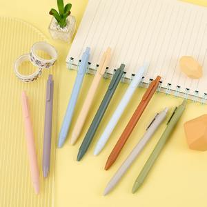 Stylo bille rétractable avec logo, multicolore, en plastique, encre gel, style <span class=keywords><strong>macaron</strong></span>, promotionnel, personnalisable pour cadeau - Product Image 6