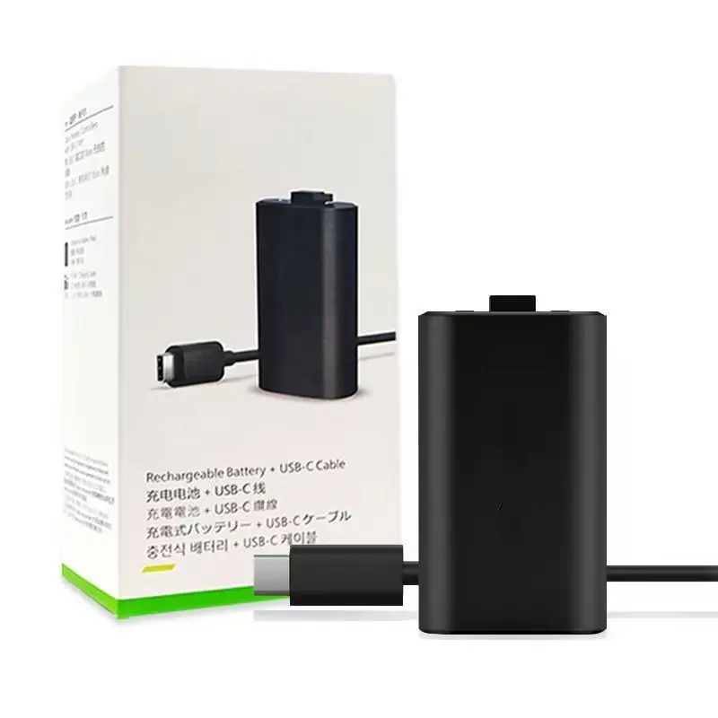 Boîte blanche Batterie rechargeable + câble USB-C