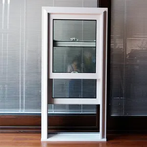 Venta caliente ventana inteligente vidrio de doble acristalamiento diseño de marco de aleación de aluminio con aislamiento acústico Ventana de toldo horizontal