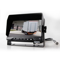 Moniteur vidéo de voiture 7 pouces 2 écrans, kit de capteur, caméra de recul pour bus, camion, fourgonnette, pour bmw e46