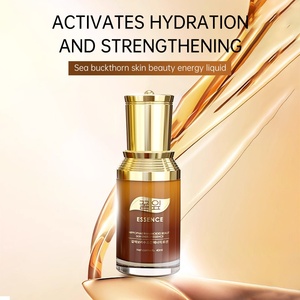 Riparazione con Olivello Spinoso e Glicerina per OEM ODM |   Siero <span class=keywords><strong>Viso</strong></span> Idratante Anti-Età 40ml con Stampa in Oro per Pelli Sensibili - Product Image 5